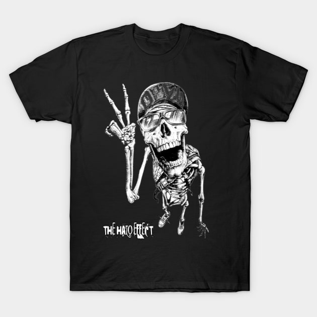 obey skull The Halo Effect T-Shirt by Alfabeth Kids